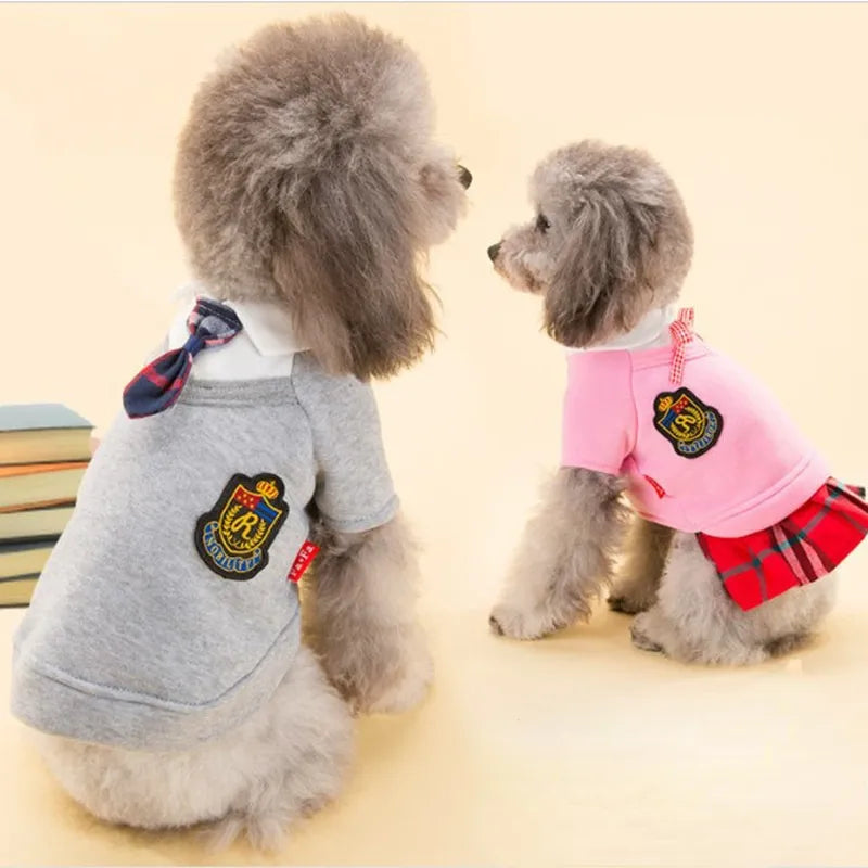Dog Shirts Pet Clothes Couple Pet Dog Clothes Pet Dog Uniform Clothing Dog Costume Chihuahua Puppy Pet Shirt Clothes Ropa Perro